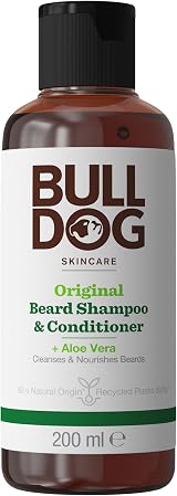 Bulldog Original Beard Shampoo & Conditioner 200ml Men's Grooming view 1
