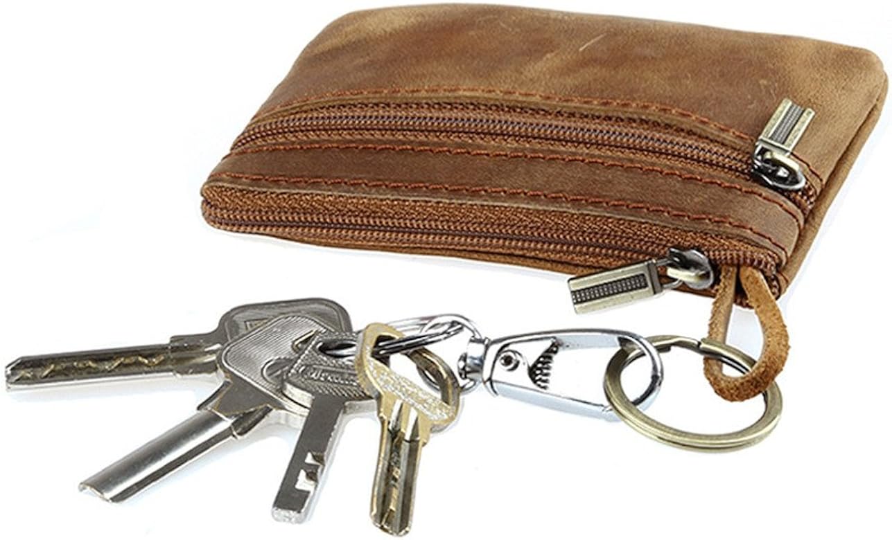 coin purse with keychain