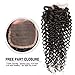 Dinoce Compatible with Longqi Hair Brazilian Curly Hair Lace Closure 4