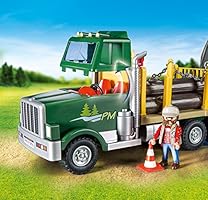 playmobil timber truck