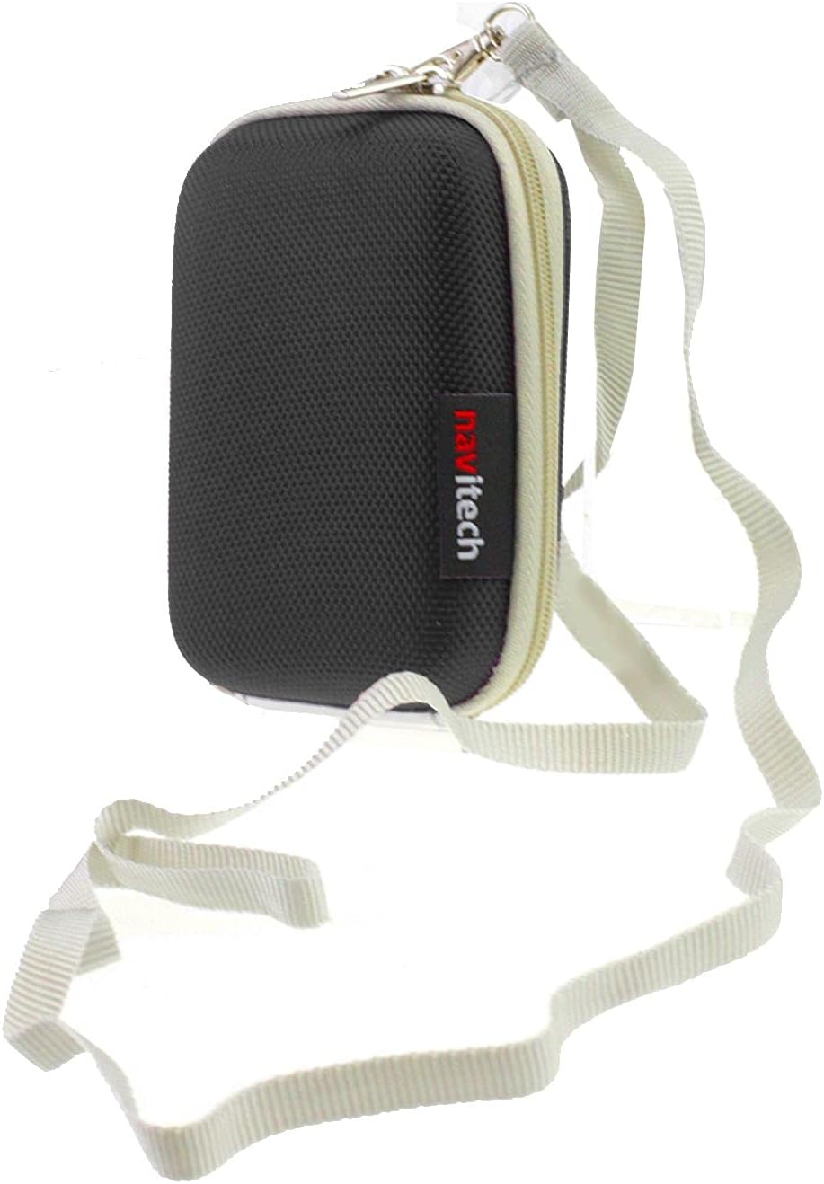 Navitech Black Hard Carry Case for AlcoSense Pro Breathalyzer - Shockproof