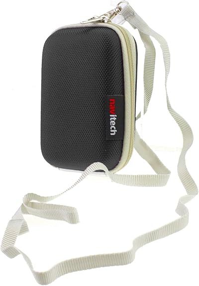 Navitech Black Hard Carry Case for AlcoSense Pro Breathalyzer - Shockproof