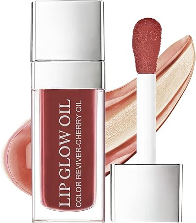 AOOWU Plumping Lip Oil Tinted Nourishing Lip Gloss 5 Colors 7.5x2.6x2.5cm