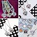 Inspired Silver - Autism Awareness Jigsaw Braided Bracelet for Women - Silver Square Charm Bracelet with Cubic Zirconia Jewelry