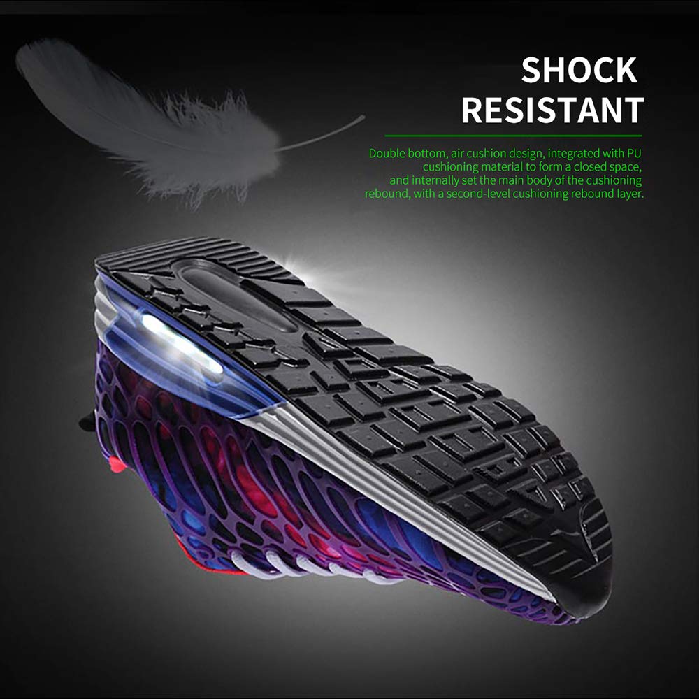 Wonvatu Women Men Breathable Fashion Running Sneakers Comfortable Lightweight Walking Athletic Shoes