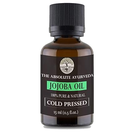 Sheer Veda Jojoba Oil For Hair, Skin and Body. Pure and Organic 15ml