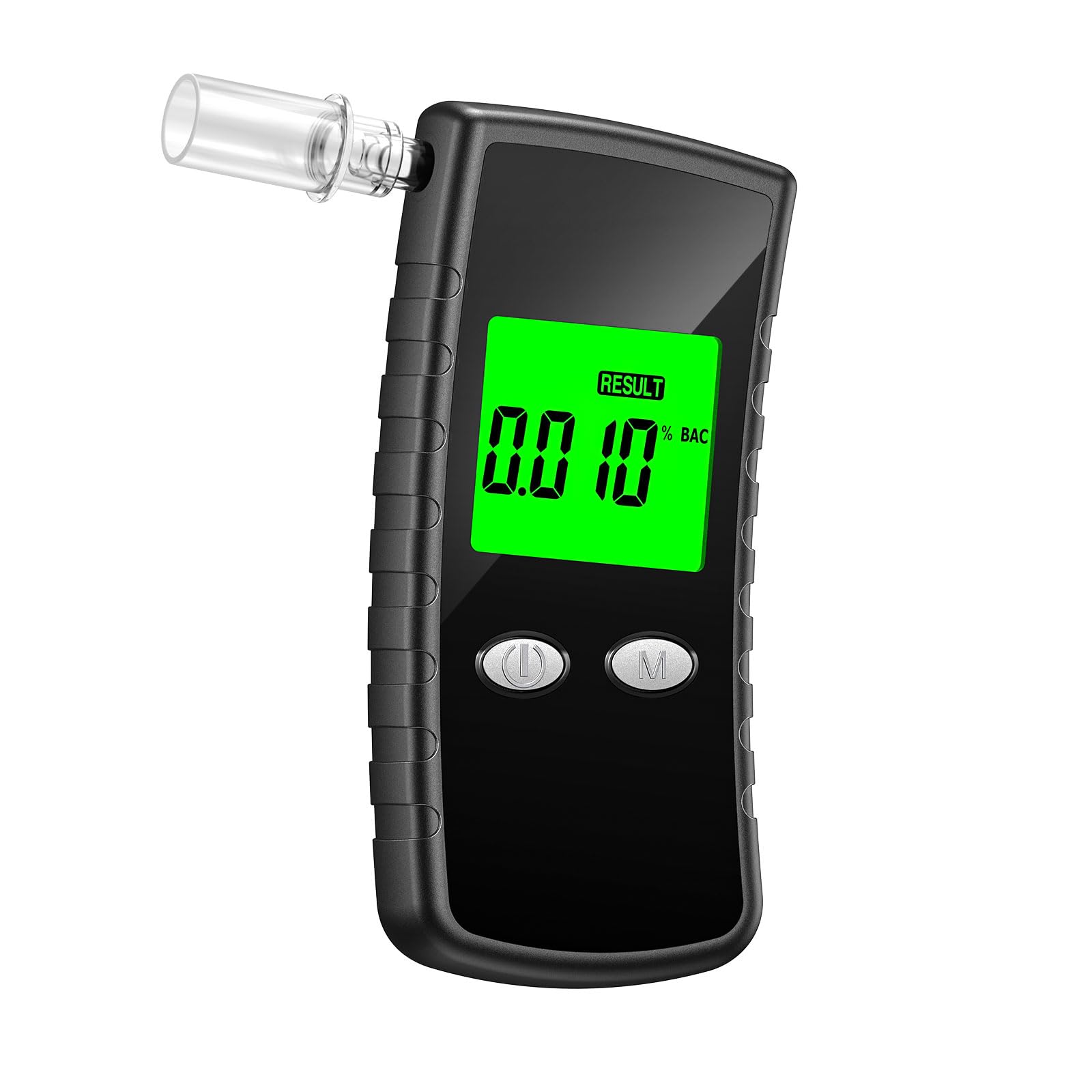 Photo 1 of 2025 Upgraded Breathalyzer,Breathalyzers for Alcohol with LCD Digital Display,Alcohol Breathalyzer Tester for Home Use,Portable Breathalyzer with 10 Mouthpieces and Carrying Case (Black)