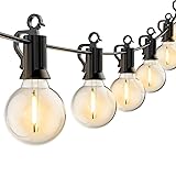 LED G40 Outdoor String Lights Patio Lights 100FT