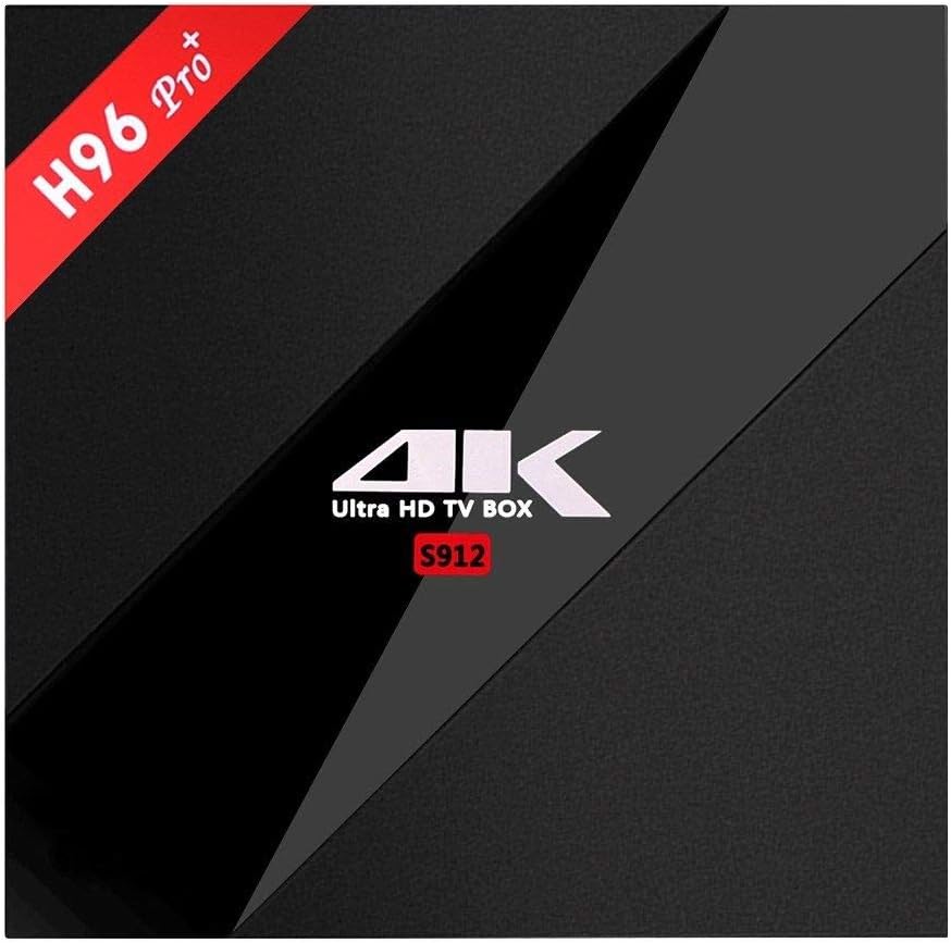 3GB RAM 32GB ROM, H96 PRO PLUS Android 7.1 OS TV Box, Amlogic S912 Octa Core CPU, Dual Band WiFi Bluetooth LAN