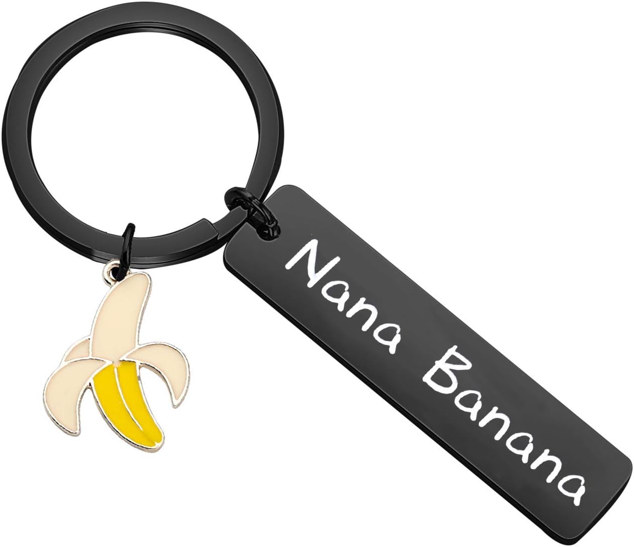 Grandma Keychain Ideas Funny Nana Banana Key Ring Grandmother Gift