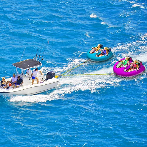 SELEWARE 8ft Heavy Duty Boat Tow Harness, 3 Permanent Antirust