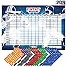 Joyousa Fantasy Football Draft Board 2019 Kit with Player Labels - Full Color Extra Large - 14 Teams and 480 Name Stickers