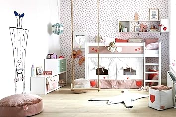 Leyiyi 9x6ft Children S Room Interior Backdrop Girls Bedroom Swing Hang Down Playroom Set Closet Book Shelves Photography Background Kids Happy