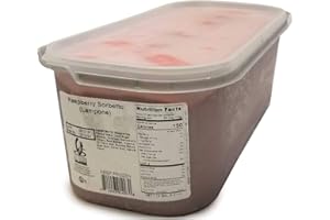G.S. Gelato Raspberry Sorbetto, 4.31 Liter -- 1 each.