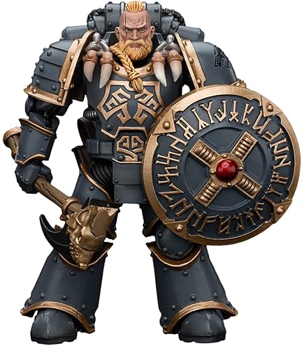 Amazon.com: LEBOO JoyToy Warhammer 40k Mecha Space Wolves Bjorn