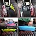Drhob 1piece Black Automotive Supplies Car Storage Organizer Box Trash Garbage Bag Seat Slit Pocket (Size: 31cm by 17cm by 2cm, Color: Black)