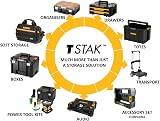 DEWALT TSTAK 2.0 Deep Toolbox Tracker Ready IP54 Waterseal 30kg Load view 6