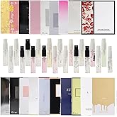 20 Piece Designer Fragrance Samples, Women's Designer Fragrance Sampler Collection, Luxury High-End Perfume Vials for Women, Mini Perfume Samples Gift for Girlfriend, Wife, or Mother-20 Random Samples