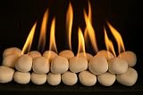 Stove Wizard 10 White Ceramic Pebbles Replacement Coal for Gas Bio Ethanol view 5