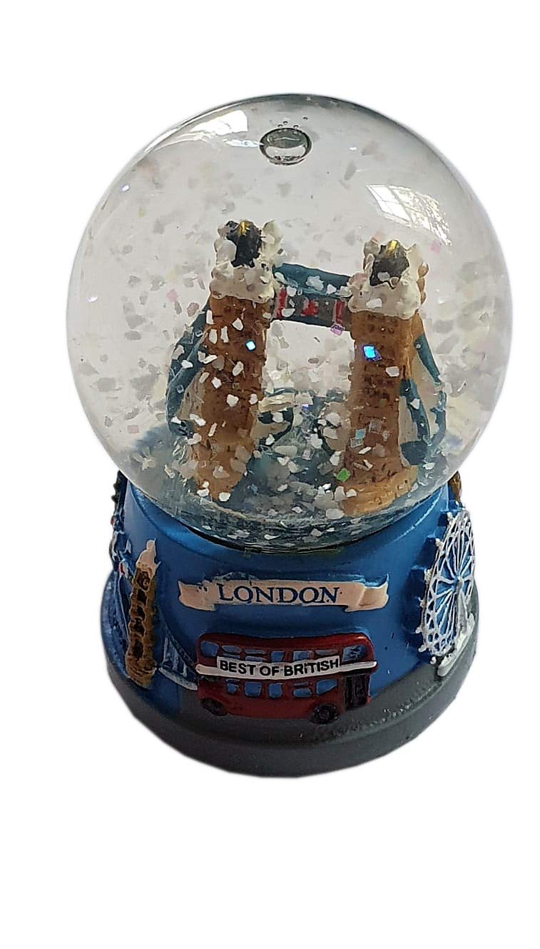 Elgate Tower Bridge London Souvenir Snowglobe Snowstorm
