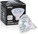 GMY MR16 Halogen 50W 12V GU5.3 Dimmable Light Bulbs 4000h 36° 3000K 12 Pack view 3