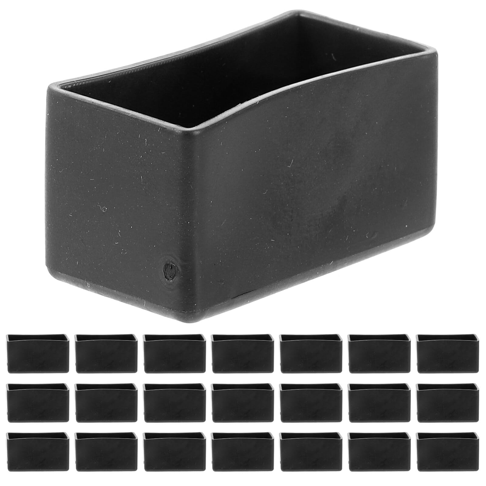 SUPVOX 20 Pcs Anti-Slip Chair Foot Covers Rubber Furniture Leg Protectors Thickened Pads for Table and Chair Floor Protection