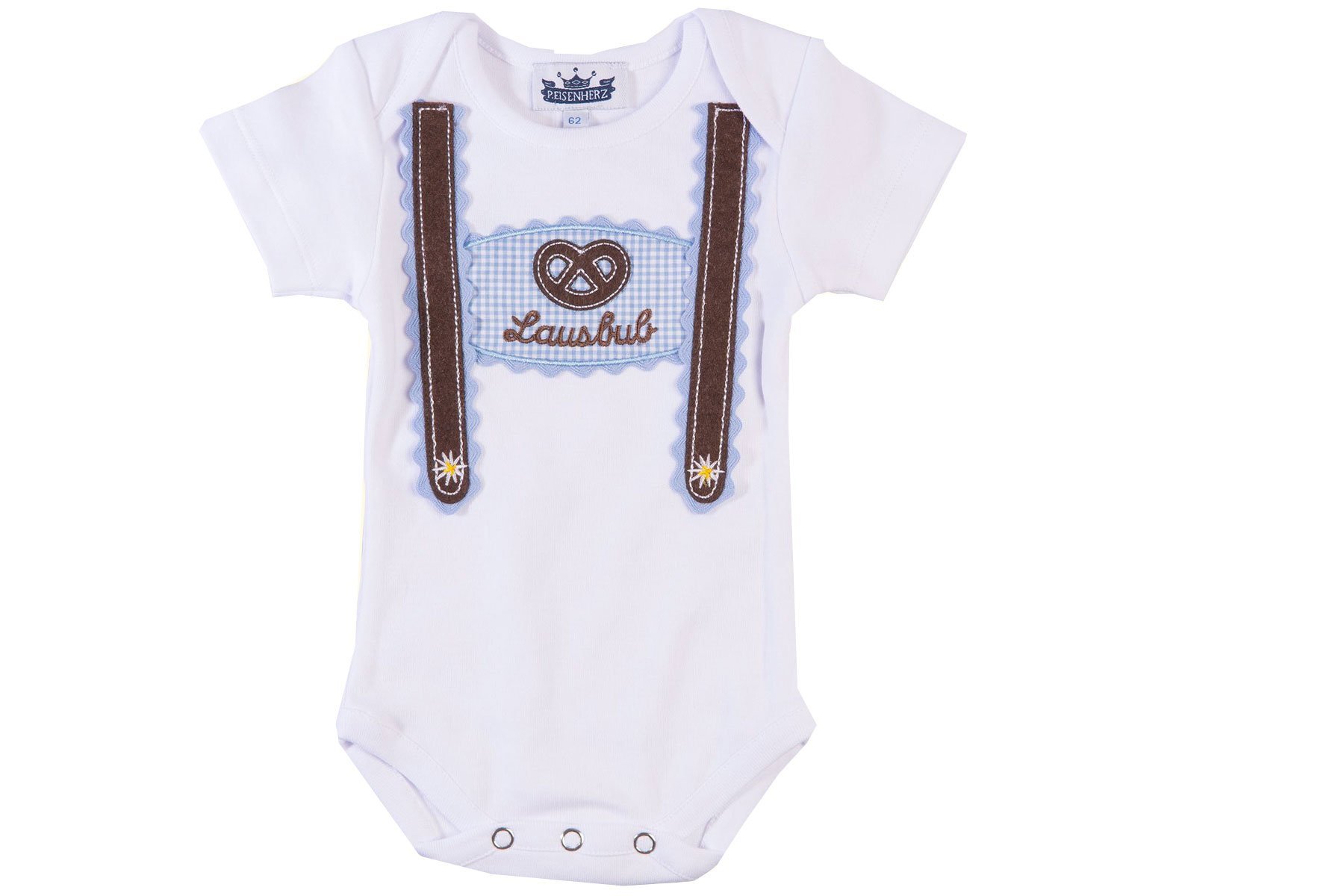 Eisenherz Baby Clothes Boys' Tee - White - 3-6 Months