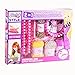 Lumiparty Fun DIY Craft Kit 2-In-1 Quick Knit Loom Rainbow Knitting Wool Easy to Make Handcraft, Teaches Beneficial Skills and Creativity Arts and Crafts for Girls Kids Adults
