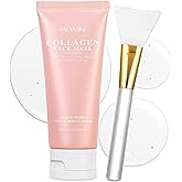 Reepic Cosmer Collagen Overnight Wrapping Peel Off Face Mask - Deep Hydration Care, Reduce Sagging & Dullness, Hydrolyzed Collagen Glass Skin Peel Off Mask, Korean Skincare