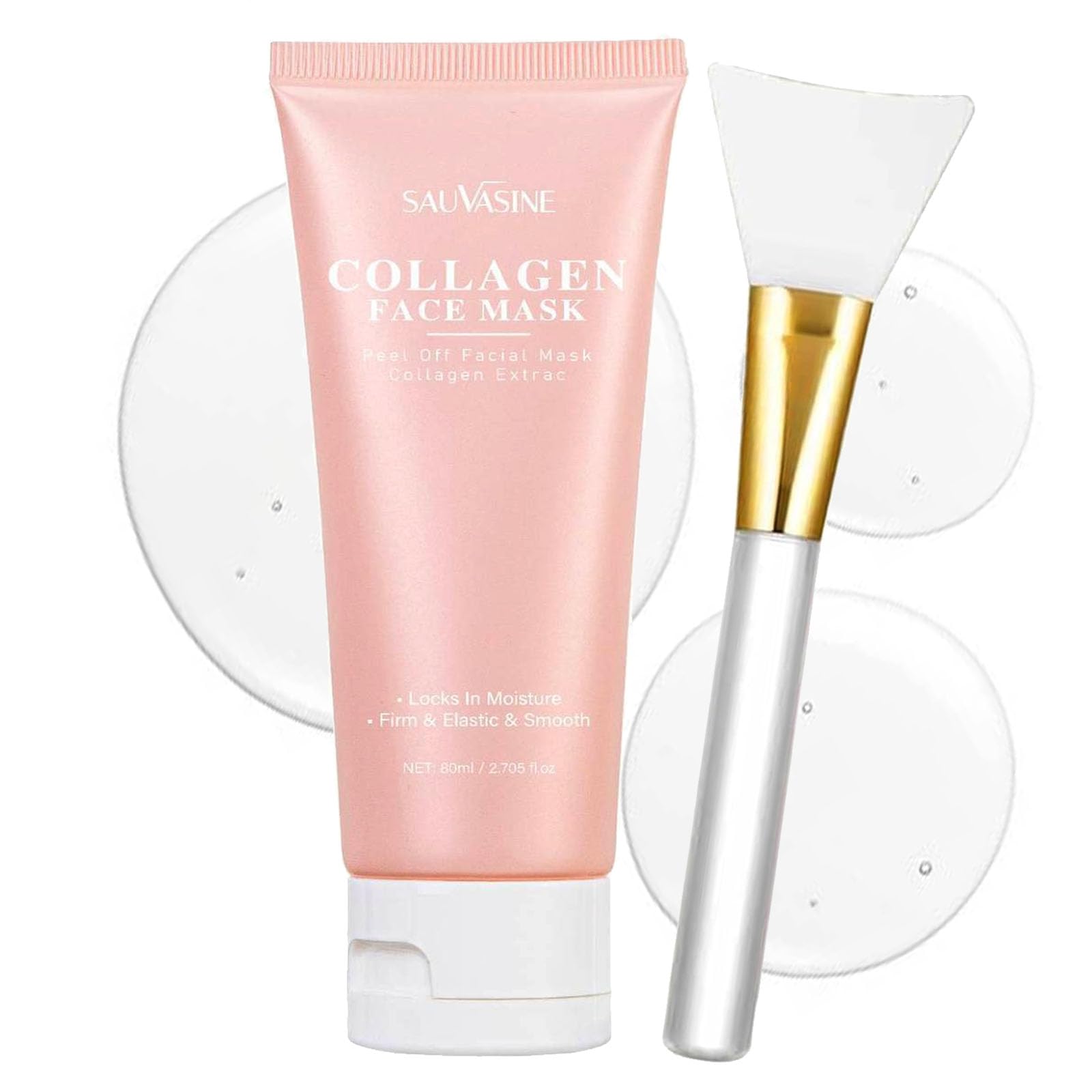 Photo 1 of Reepic Cosmer Collagen Overnight Wrapping Peel Off Face Mask - Deep Hydration Care, Reduce Sagging & Dullness, Hydrolyzed Collagen Glass Skin Peel Off Mask, Korean Skincare