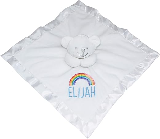 rainbow baby comforter
