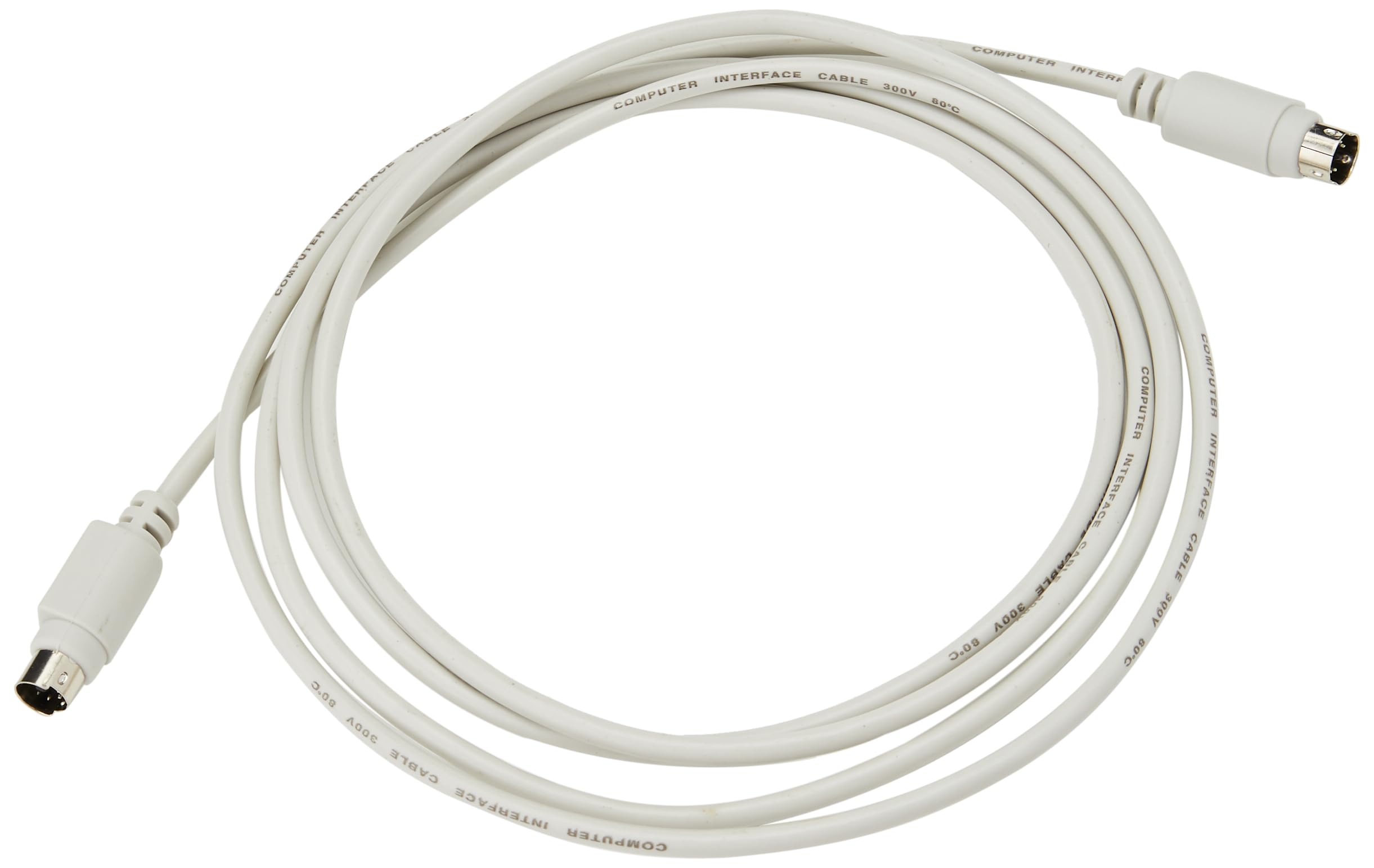 PRO SIGNAL PS11291 PS/2 6-Pin Mini DIN Male to Male Lead, 2m