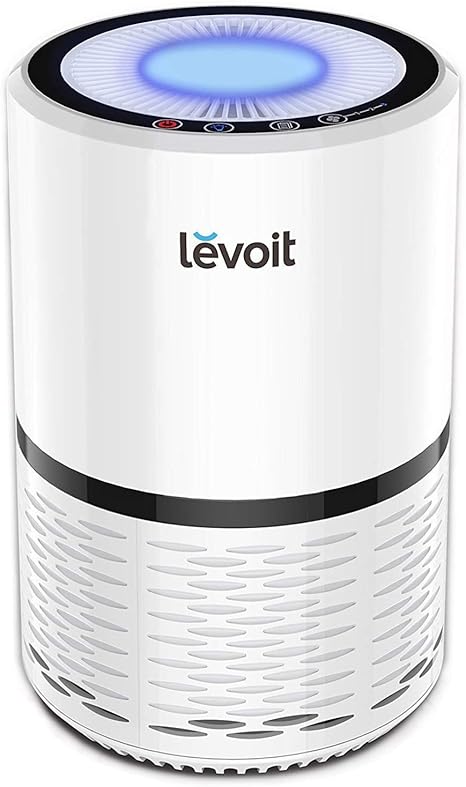 Levoit Luftreiniger Air Purifier Mit 3 In 1 Hepa Filter Entfernt 99 97 An Partikel 24db Leiser Betrieb Fur Schlafzimmer Bis Zu 12 3 Geblasestufe Und Nachtlicht Gegen Staub Pollen Rauch Lv H132 Amazon De Baumarkt