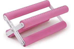 PYD Life Cup Tumbler Cradle Holder for Crafting Vinyl Application Pink with Foam Measurements 3 Adjustable Width for Tumblers Cups Mugs Bottles Epoxy Crafts