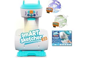 FLYCATCHER Smart Sketcher 2.0 Drawing Projector Set, 4-in-1 Bundle with Jungle & Ocean Packs, 180+ Activities, Educational Art Toy, Christmas Gift for Kids 5+