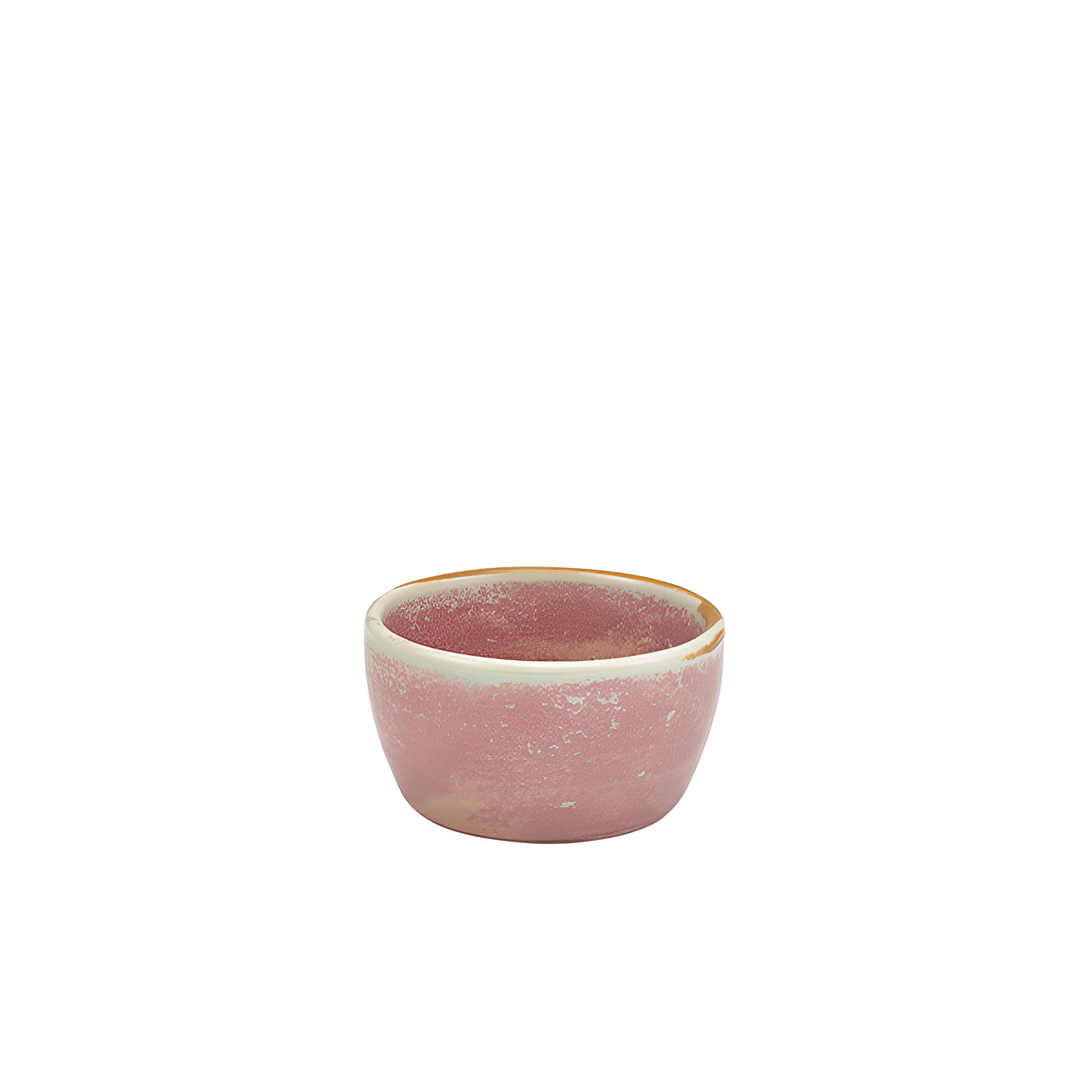 GenWare Terra Porcelain, Rose, Ramekin, 70ml, RAM-PRS2, Pack of 12