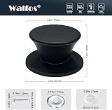 Walfos 4 Pack Silicone Pot Lid Knob Replacement Heat Resistant 450F view 6