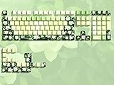 dagaladoo Shine Through keycap Set,Double Shot PBT