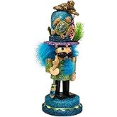 Kurt Adler Hollywood Nutcracker with Sea Turtle Hat, 11-Inch