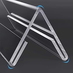 Acrylic 12 Pack Name Plates for Desks, AITEE 3x8.5