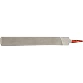 Simonds Hand File, American Pattern, Double Cut, Half-Round, Medium, 6" Length, 19/32" Width, 5/32" Thickness