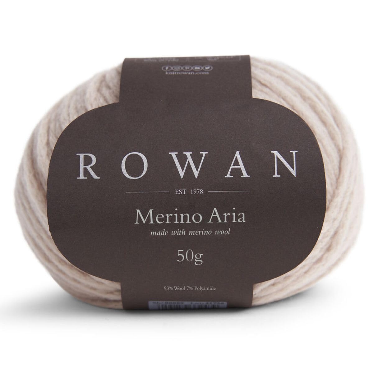Rowan Merino Aria Natural 100% Wool Yarn - 50g