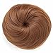 Onedor Synthetic Fiber Hair Extension Chignon Donut Bun Wig Hairpiece (12# - Light Brown)