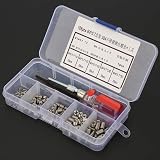 Akozon Stainless Steel Wire Thread Inserts Kit M4x0.7 Screw Repair Sleeve view 5