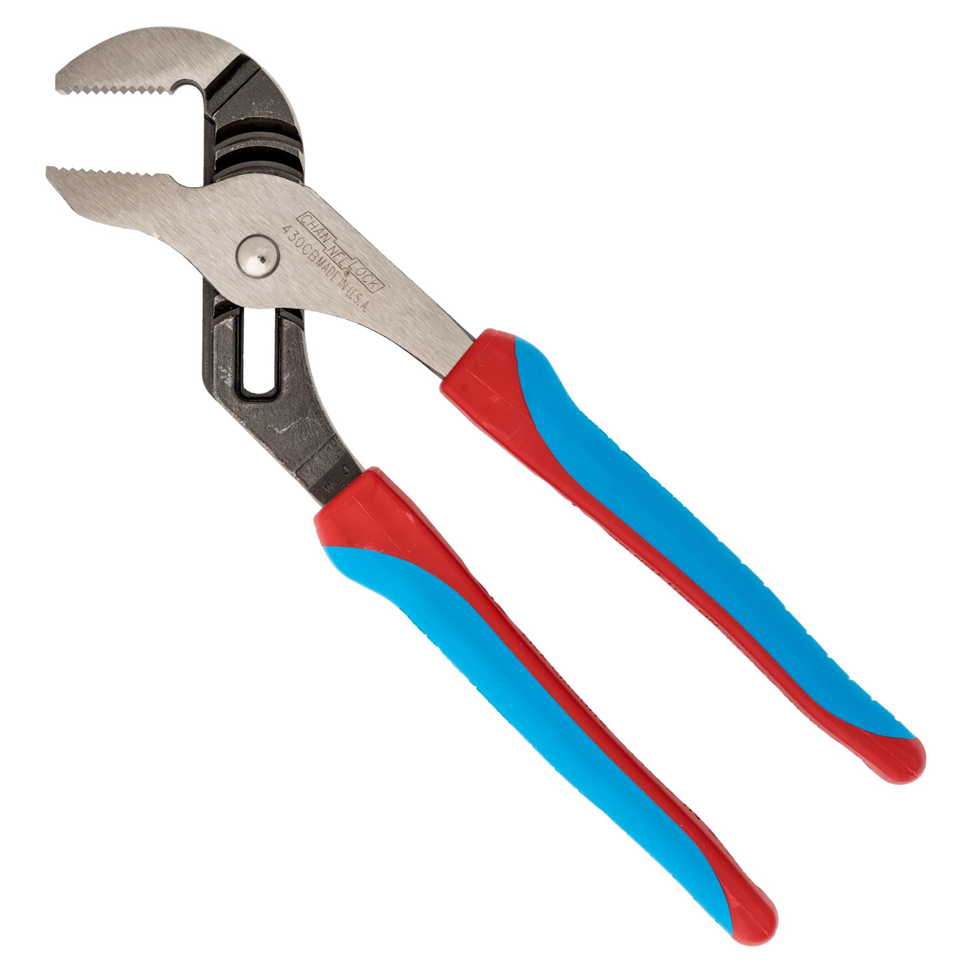Channellock - 10 Tongue Groove Plier Straight Jaw 2 Cap (430CB)