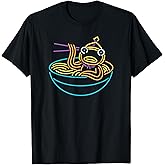 Fortnite Fishstick Neon Ramen Bowl Center Icon T-Shirt Small