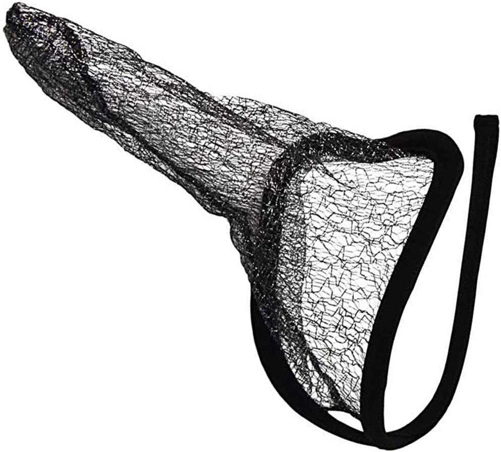 SYAYA Men's Sexy C String G Lingerie Underwears T Black Thongs Bikini Briefs NNK01
