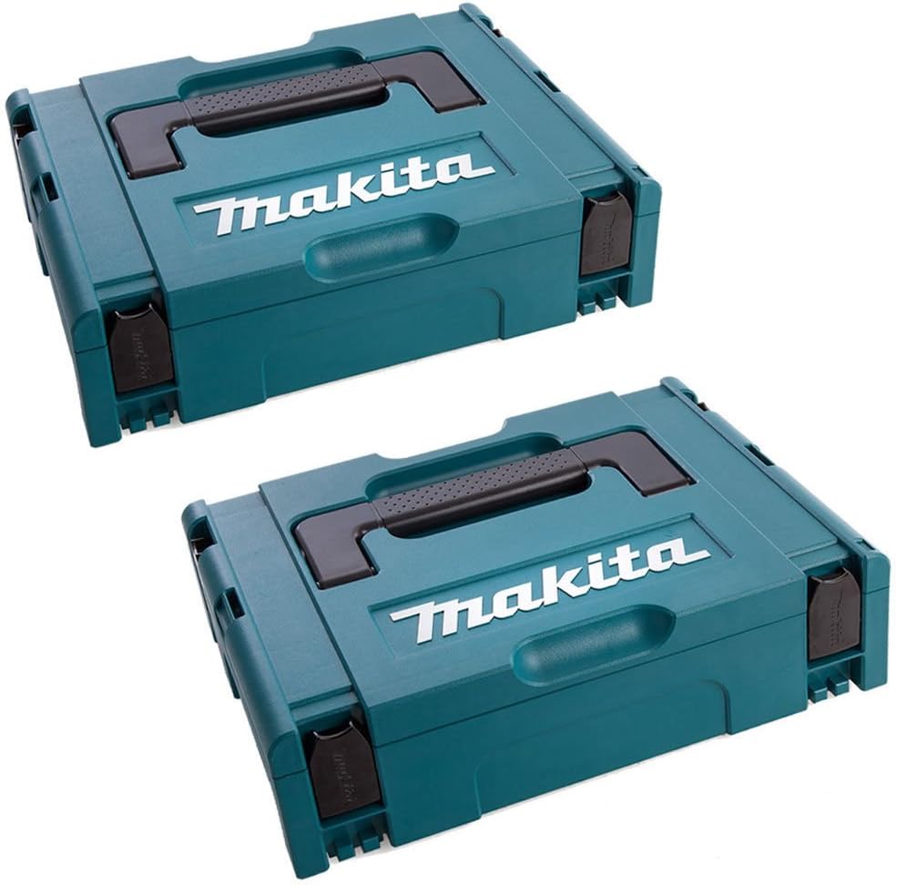 Makita 821549-5 MAKPAC Stacking Connector Tool Case 396x296x105mm 2 Pack
