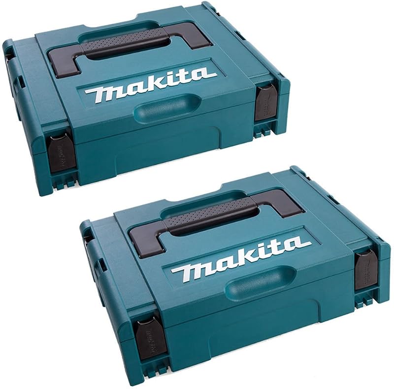 Makita 821549-5 MAKPAC Stacking Connector Tool Case 396x296x105mm 2 Pack