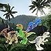 Feleph 8 Styles Jurassic Theme Dinosaur Building Blocks Miniature Toy Plastic Play Toys Small Tyrannosaurus / Pterosaurs Blocks Model Figures Best Gift for Major Bands